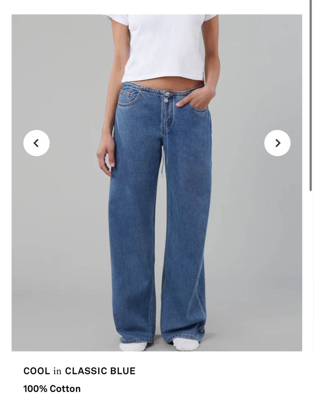 Women’s Straight-Leg Jeans in Classic Blue